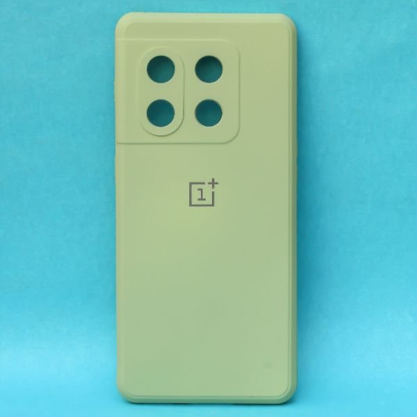 Light Green Candy Silicone Case for Oneplus 10T - The Hatke