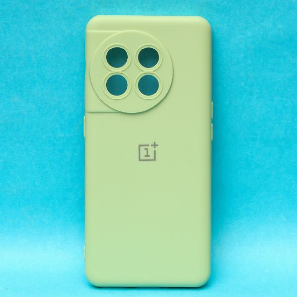 Light Green Candy Silicone Case for Oneplus 11 - The Hatke
