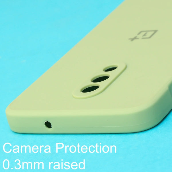 Light Green Candy Silicone Case for Oneplus 7 - The Hatke