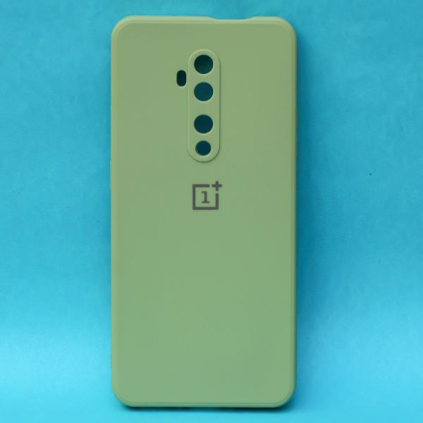 Light Green Candy Silicone Case for Oneplus 7 pro - The Hatke