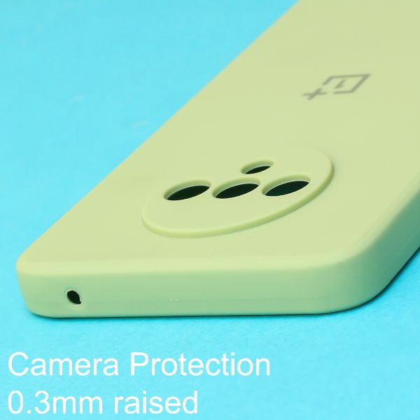 Light Green Candy Silicone Case for Oneplus 7T - The Hatke