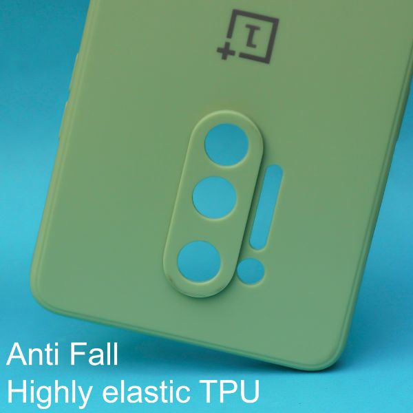 Light Green Candy Silicone Case for Oneplus 8 pro - The Hatke