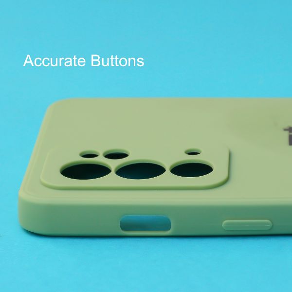 Light Green Candy Silicone Case for Oneplus 9RT - The Hatke
