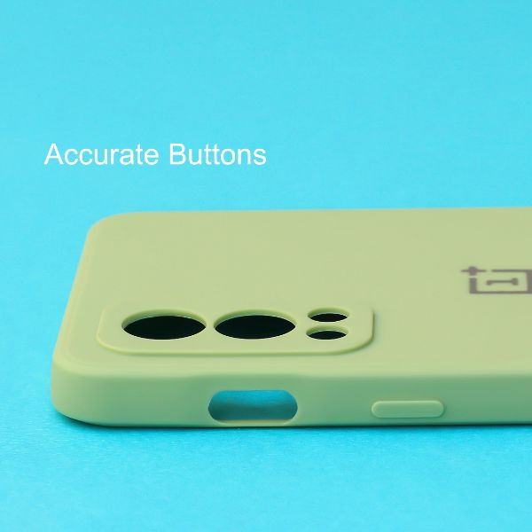 Light Green Candy Silicone Case for Oneplus Nord 2 - The Hatke