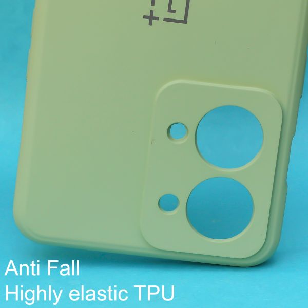 Light Green Candy Silicone Case for Oneplus Nord 2T - The Hatke