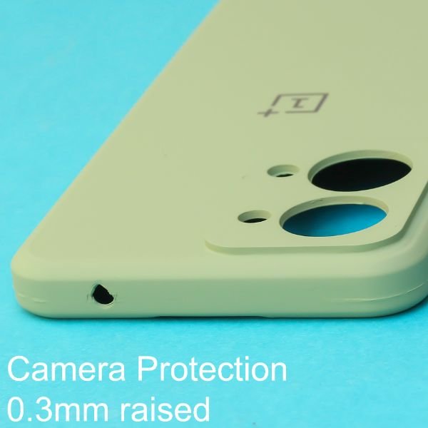 Light Green Candy Silicone Case for Oneplus Nord 2T - The Hatke