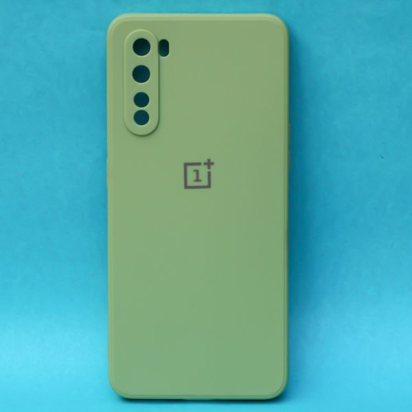 Light Green Candy Silicone Case for Oneplus Nord - The Hatke