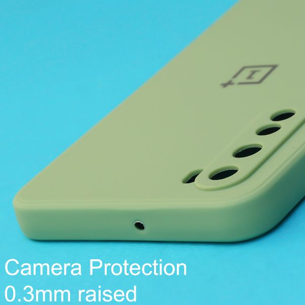 Light Green Candy Silicone Case for Oneplus Nord - The Hatke