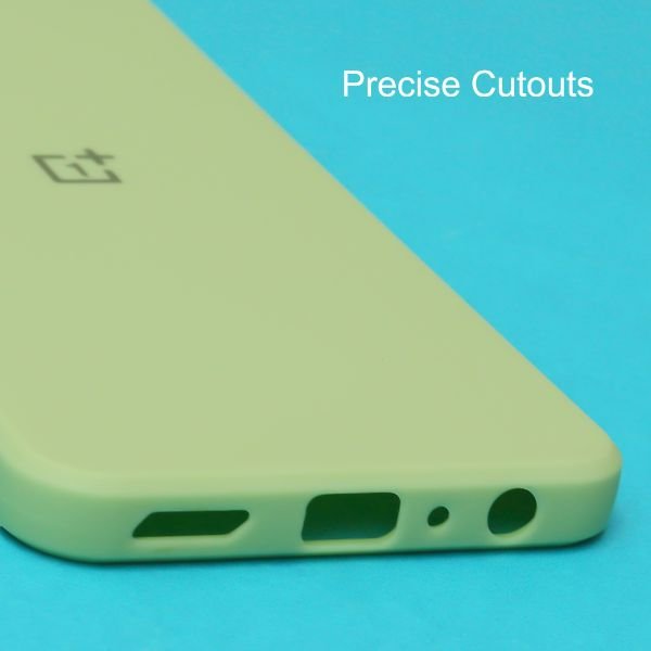 Light Green Candy Silicone Case for Oneplus Nord CE 2 - The Hatke