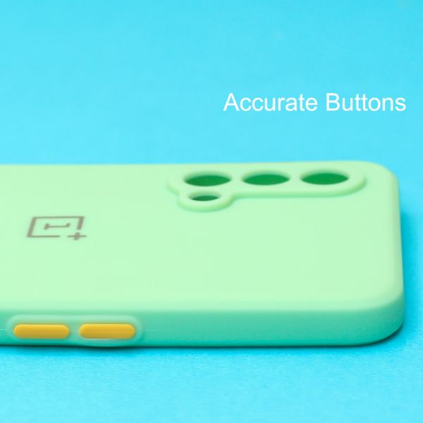Light Green Candy Silicone Case for Oneplus Nord CE - The Hatke