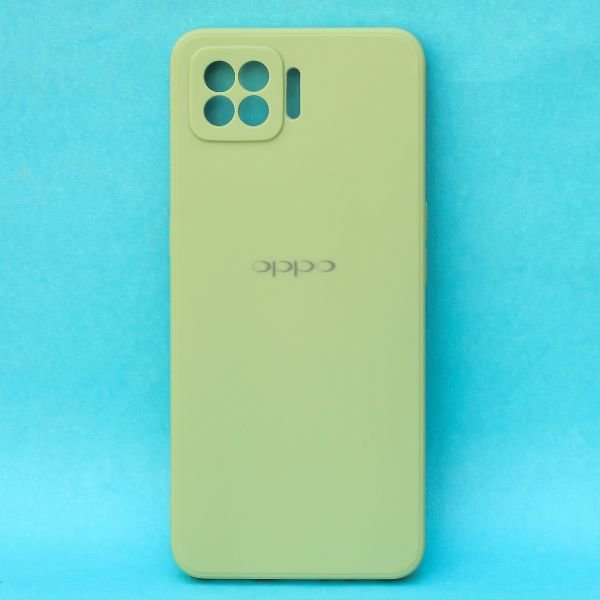 Light Green Candy Silicone Case for Oppo F17 Pro - The Hatke