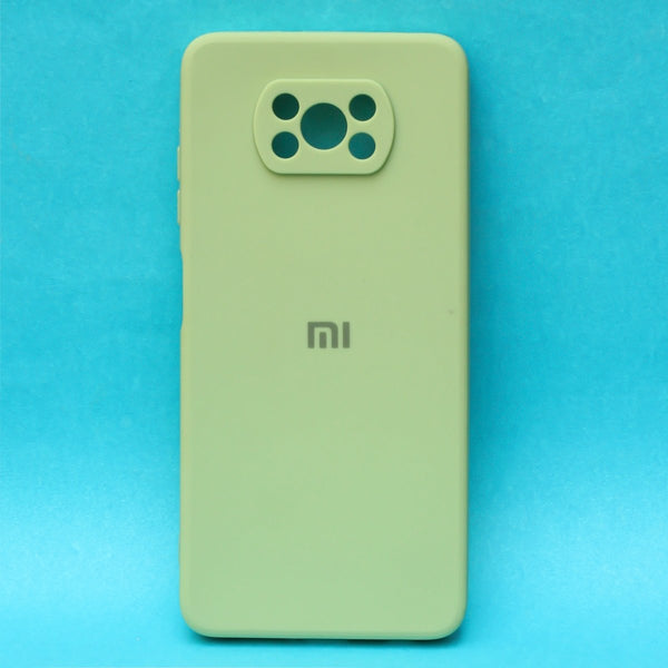 Light Green Candy Silicone Case for Poco X3 Pro - The Hatke