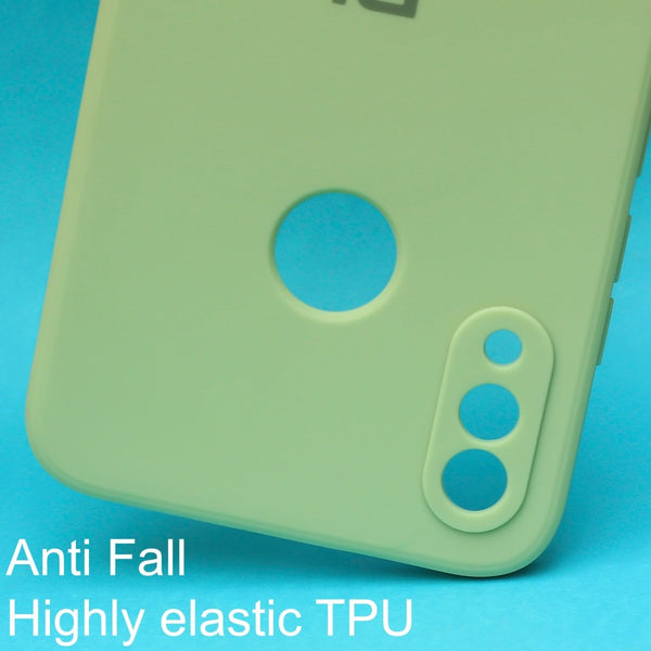 Light Green Candy Silicone Case for Redmi Note 7 Pro - The Hatke
