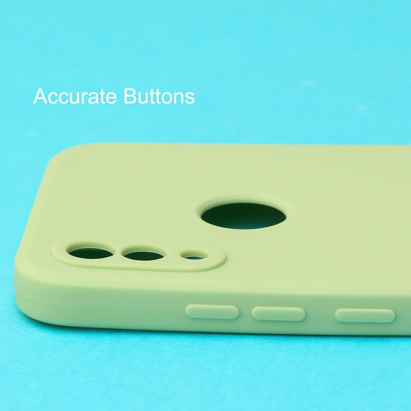 Light Green Candy Silicone Case for Redmi Note 7 Pro - The Hatke