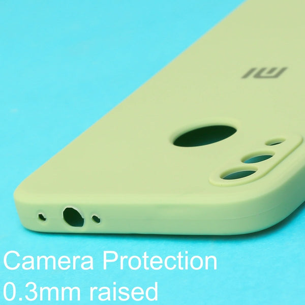 Light Green Candy Silicone Case for Redmi Note 7 Pro - The Hatke