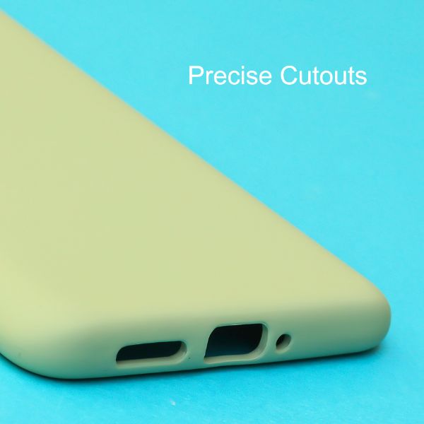 Light Green Original Silicone case for Oneplus 7T - The Hatke