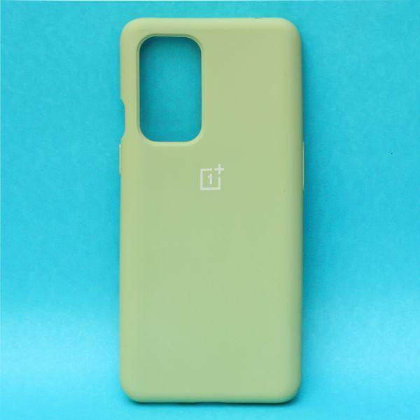 Light Green Original Silicone case for Oneplus Nord 2 - The Hatke