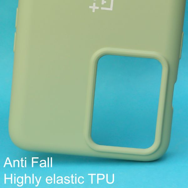 Light Green Original Silicone case for Oneplus Nord 2T - The Hatke