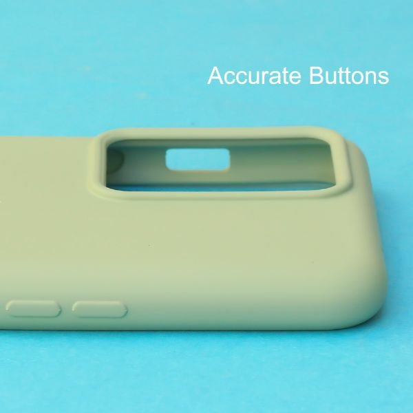 Light Green Original Silicone case for Oneplus Nord 2T - The Hatke