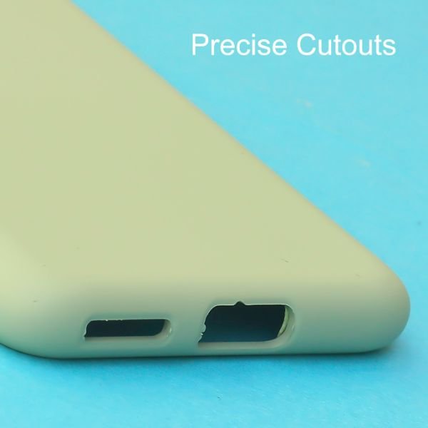 Light Green Original Silicone case for Oneplus Nord 2T - The Hatke