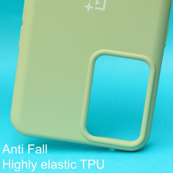 Light Green Original Silicone case for Oneplus Nord CE 2 - The Hatke