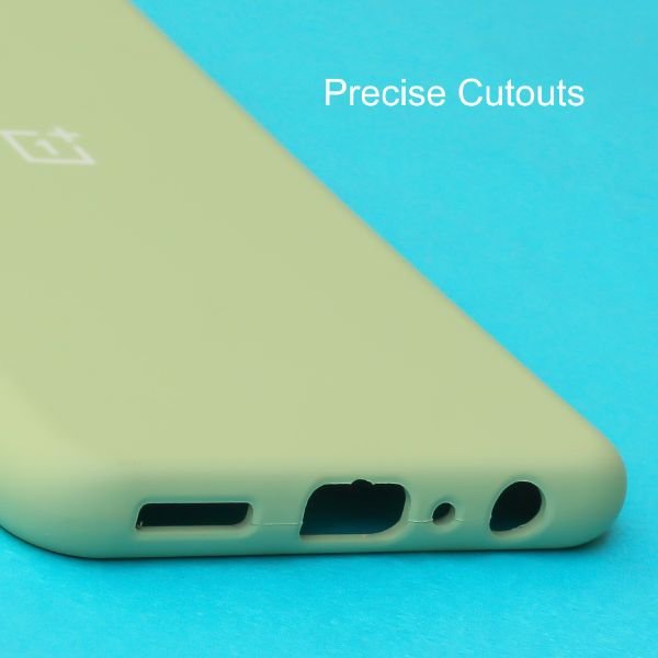Light Green Original Silicone case for Oneplus Nord CE 2 - The Hatke