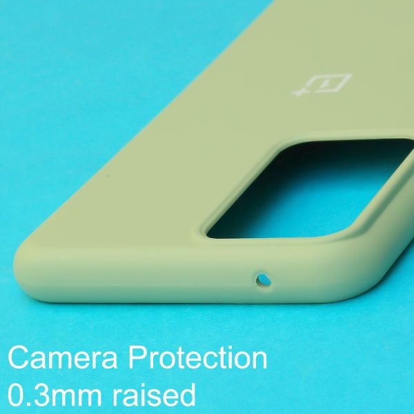 Light Green Original Silicone case for Oneplus Nord CE 2 - The Hatke
