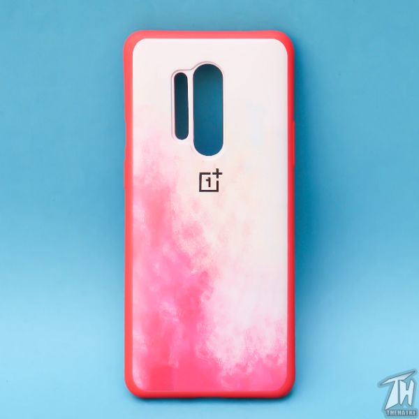 Magma oil paint Silicone case for Oneplus 8 Pro - The Hatke