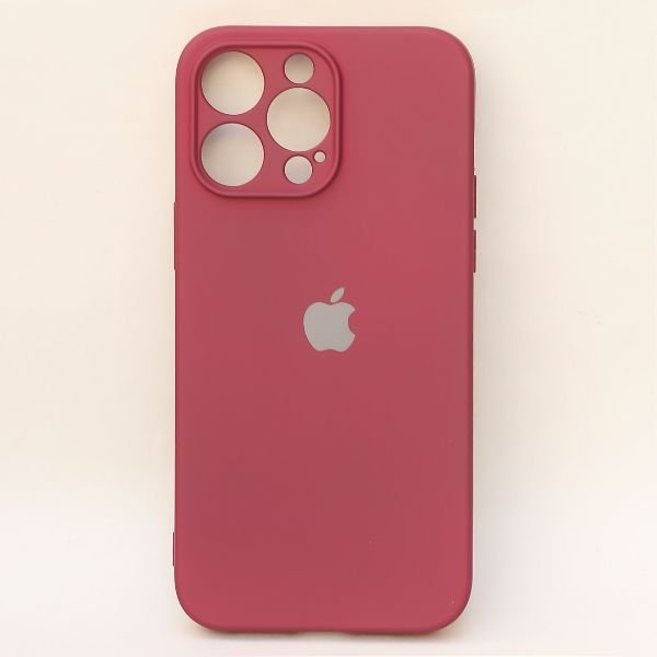 Mehroon Original Camera Silicone Case for Apple Iphone 16 pro - The Hatke