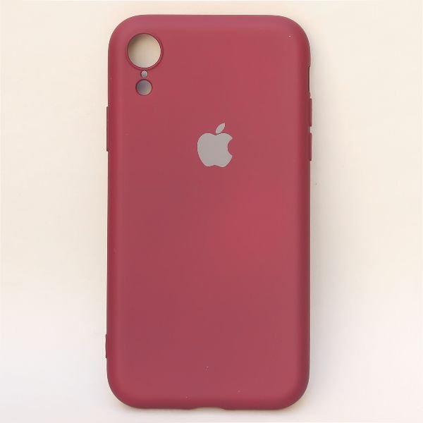Mehroon Original Camera Silicone Case for Apple Iphone XR - The Hatke
