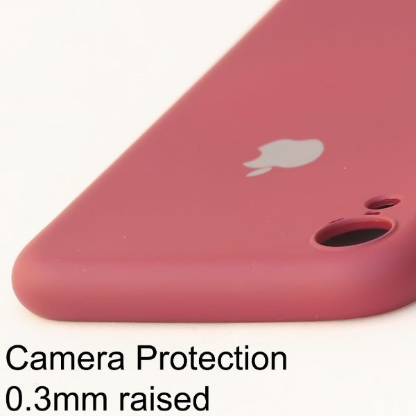 Mehroon Original Camera Silicone Case for Apple Iphone XR - The Hatke