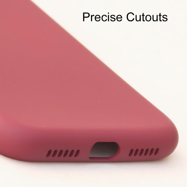 Mehroon Original Camera Silicone Case for Apple Iphone XR - The Hatke
