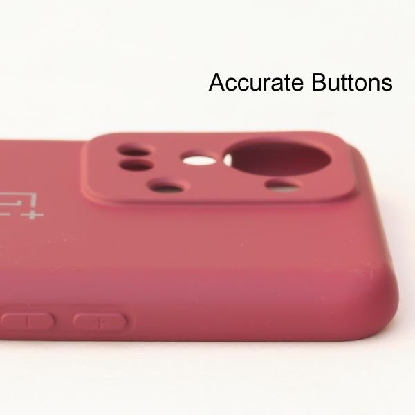 Mehroon Original Camera Silicone Case for Oneplus Nord 2T - The Hatke