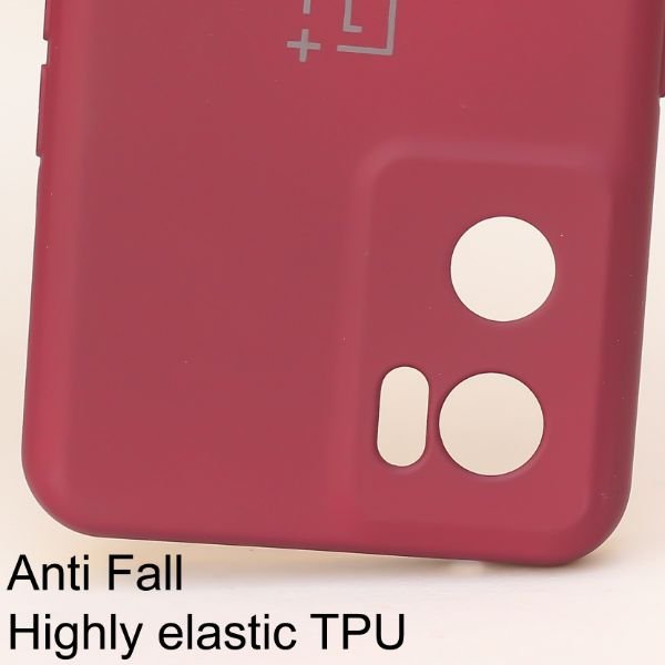Mehroon Original Camera Silicone Case for Oneplus Nord CE 2 - The Hatke