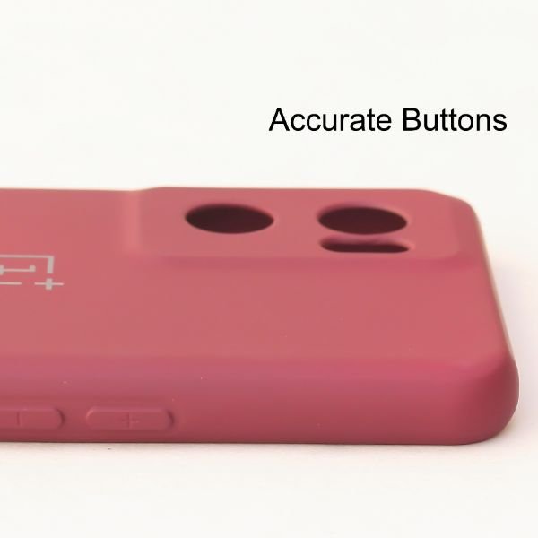 Mehroon Original Camera Silicone Case for Oneplus Nord CE 2 - The Hatke