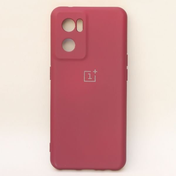 Mehroon Original Camera Silicone Case for Oneplus Nord CE 2 - The Hatke