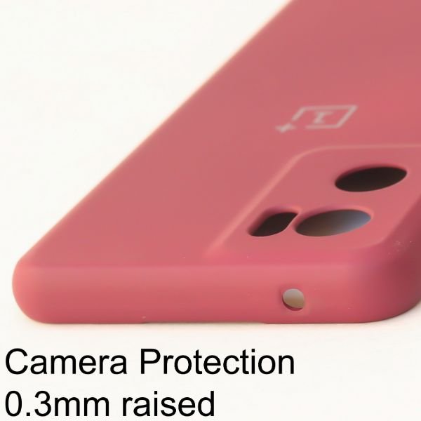 Mehroon Original Camera Silicone Case for Oneplus Nord CE 2 - The Hatke