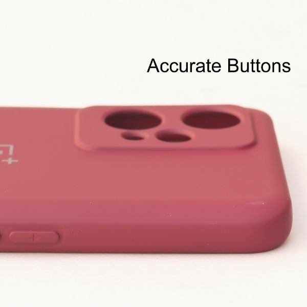 Mehroon Original Camera Silicone Case for Oneplus Nord CE 2 Lite - The Hatke