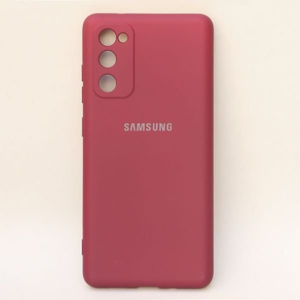 Mehroon Original Camera Silicone Case for Samsung S20 FE - The Hatke