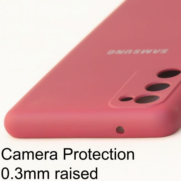 Mehroon Original Camera Silicone Case for Samsung S20 FE - The Hatke