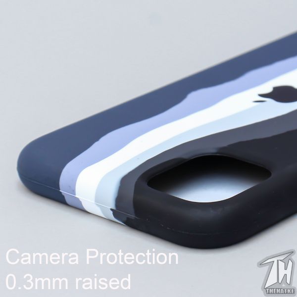 Monochrome Silicone Case for Apple iphone 14 Plus - The Hatke