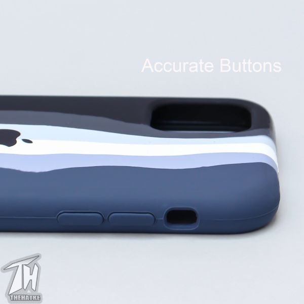 Monochrome Silicone Case for Apple iphone 14 Plus - The Hatke