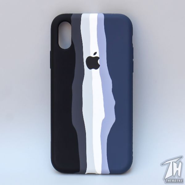Monochrome Silicone Case for Apple iphone X/Xs - The Hatke