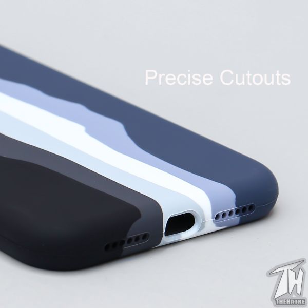 Monochrome Silicone Case for Apple iphone X/Xs - The Hatke