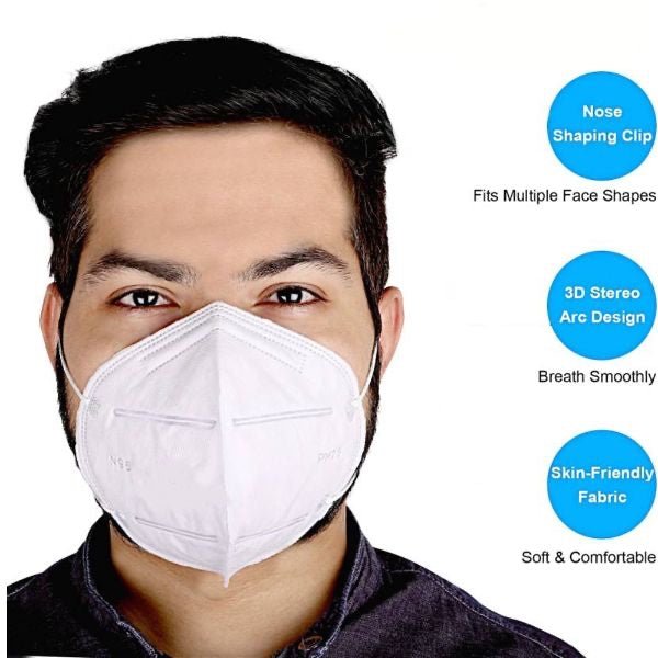 N95 5 Layer Reusable Face Mask (Pack of 10) - The Hatke