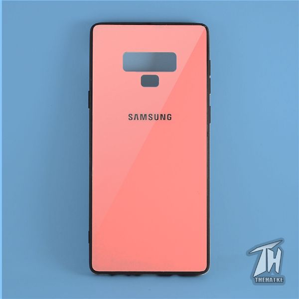 Rose gold mirror Silicone Case for Samsung note 9