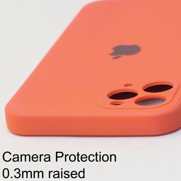 Orange Candy Silicone Case for Apple Iphone 12 Pro - The Hatke
