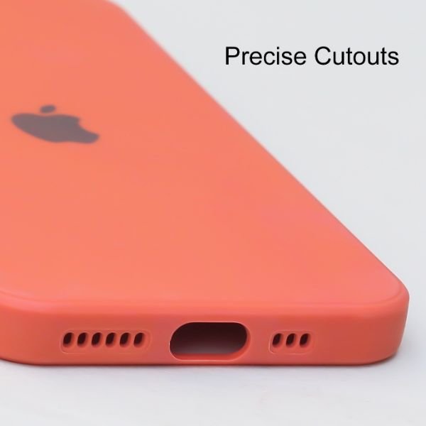 Orange Candy Silicone Case for Apple Iphone 12 Pro - The Hatke