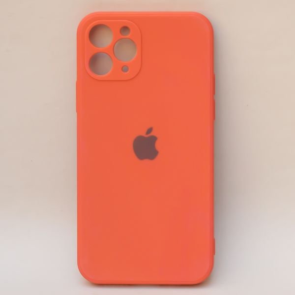 Orange Candy Silicone Case for Apple Iphone 12 Pro - The Hatke
