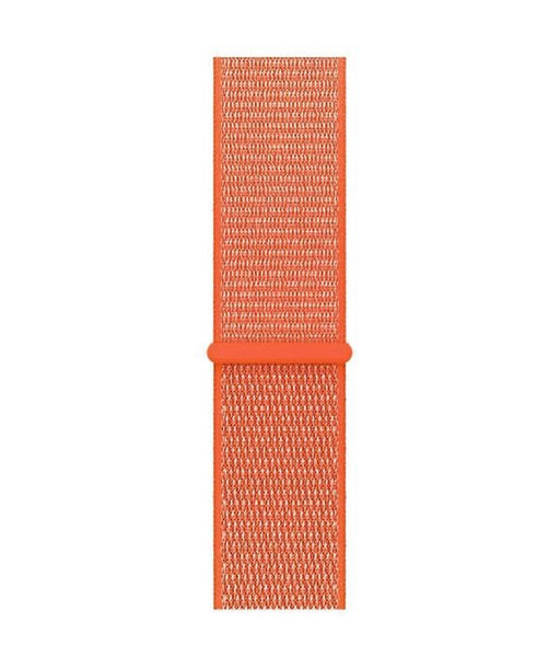 Orange Nylon Strap For Smart Watch (22mm) - The Hatke